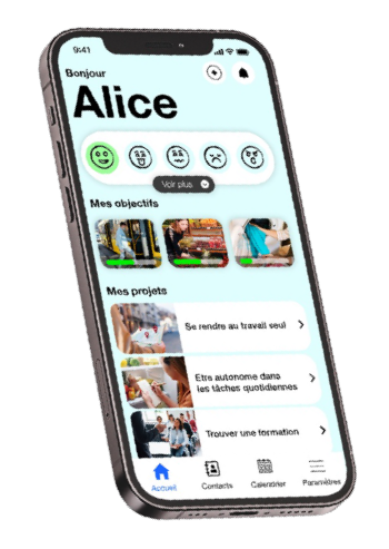 Application mobile secteur handicap